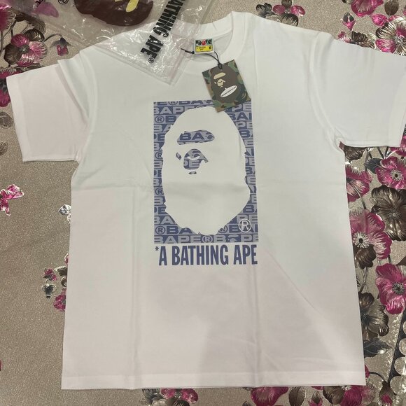 Bape T-Shirt White - Picture 1 of 2